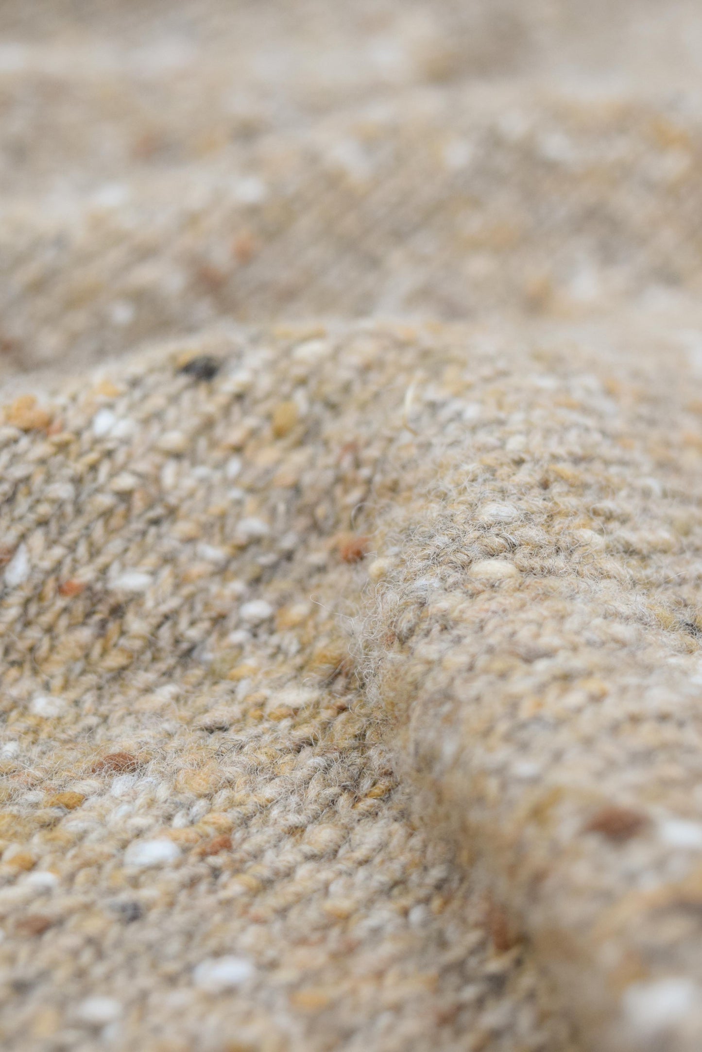 Donegal Merino Wool Sweater in Biscuit