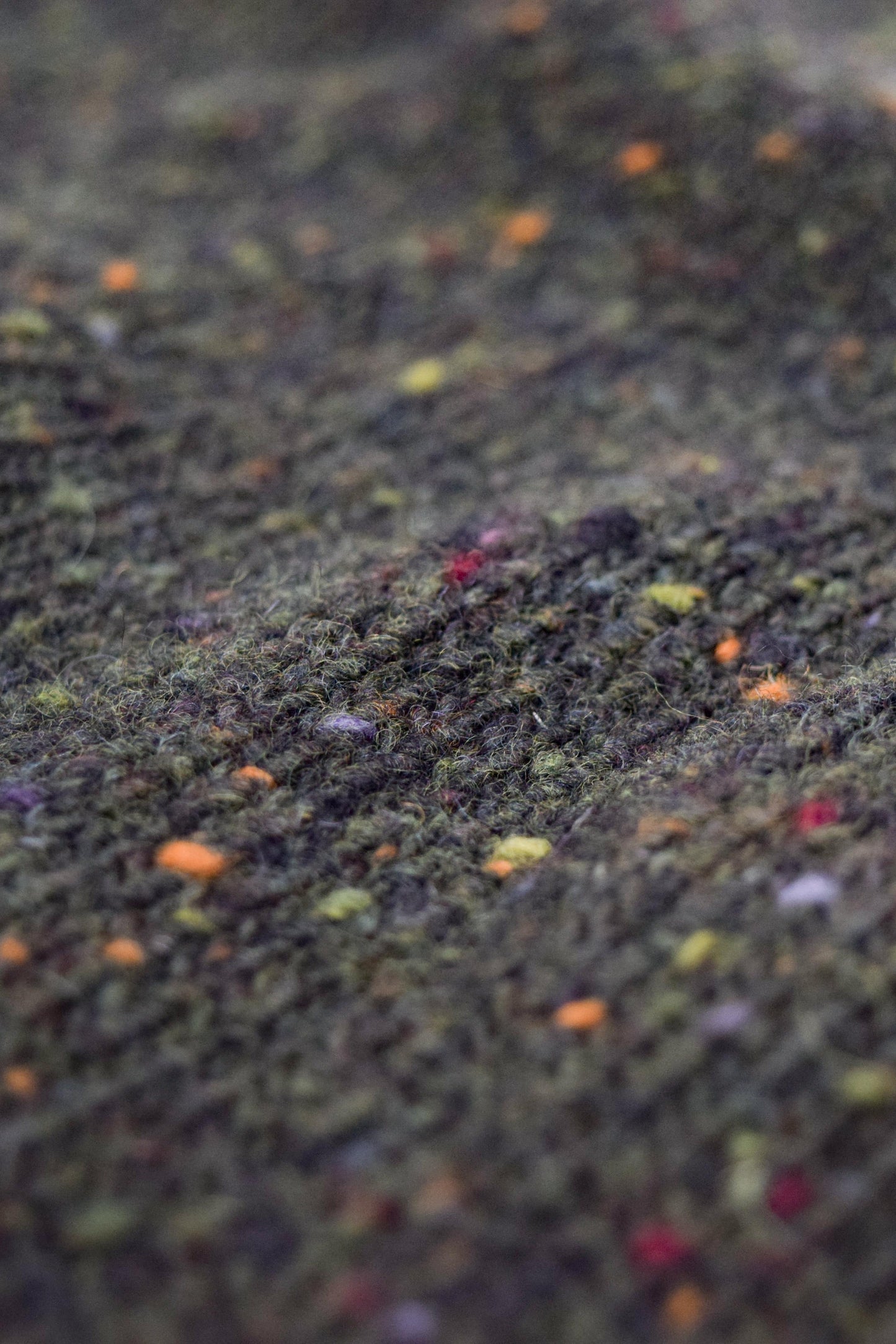 Donegal Merino Wool Sweater in Forest