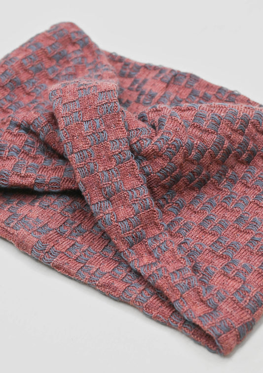 The Annie Collection: The Fritillaria Weave Headwrap in Heather