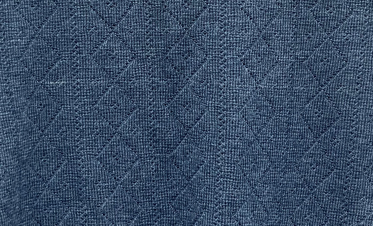 'Tricot de Peau' Fine Merino Wool Base Layer in Indigo Blue - Slight Second
