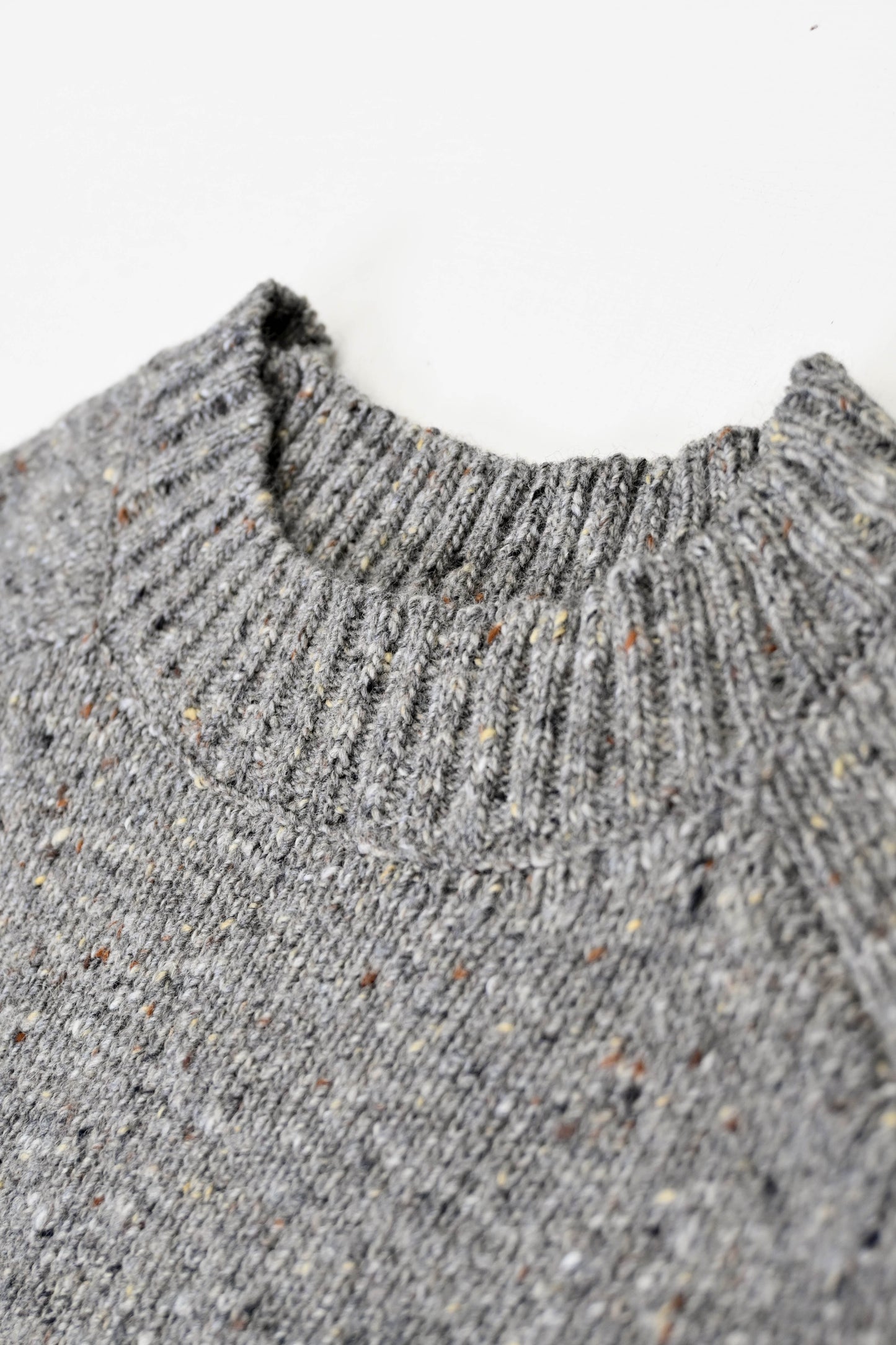 Men's Donegal Sweater in Flint