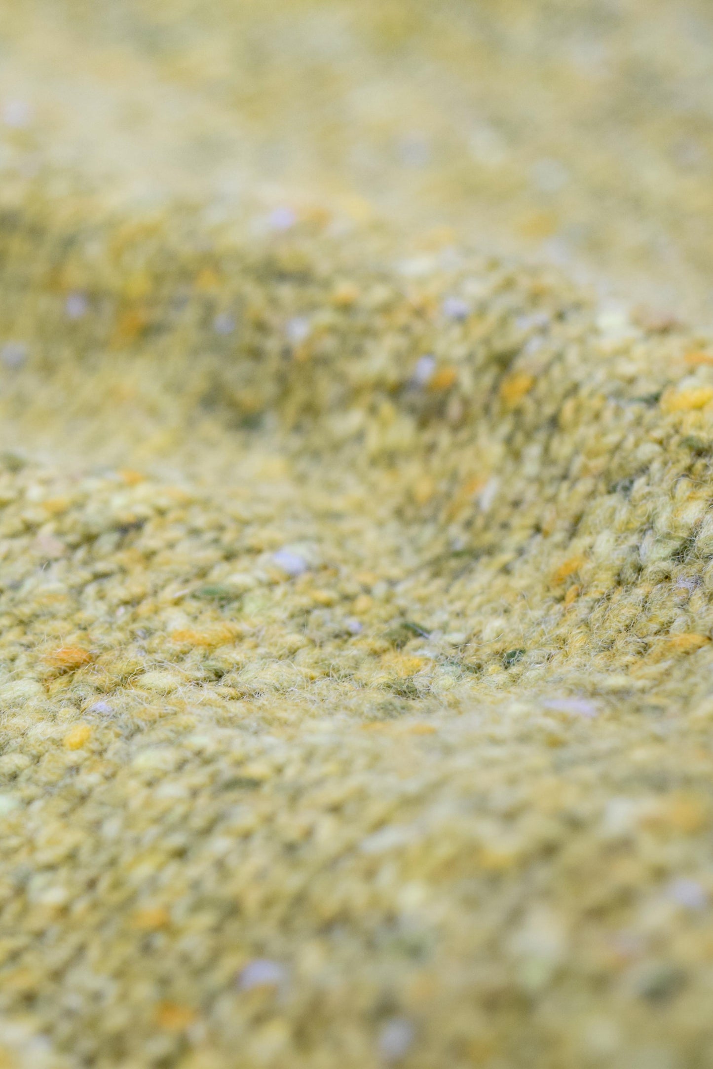 Donegal Merino Wool Sweater in Lime