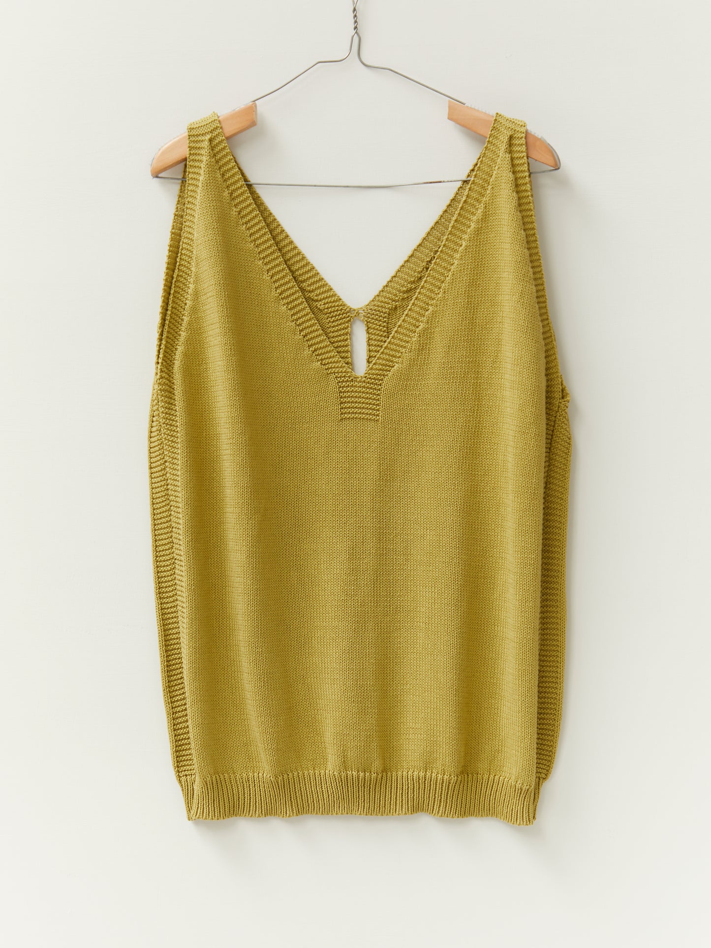 Organic Cotton Vest - Olive