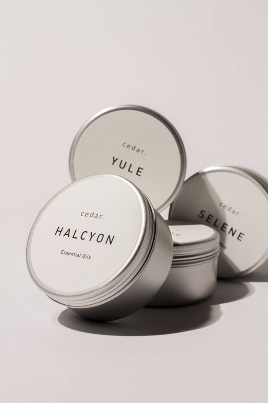 Cedar Travel Size Tin Candle: Embers