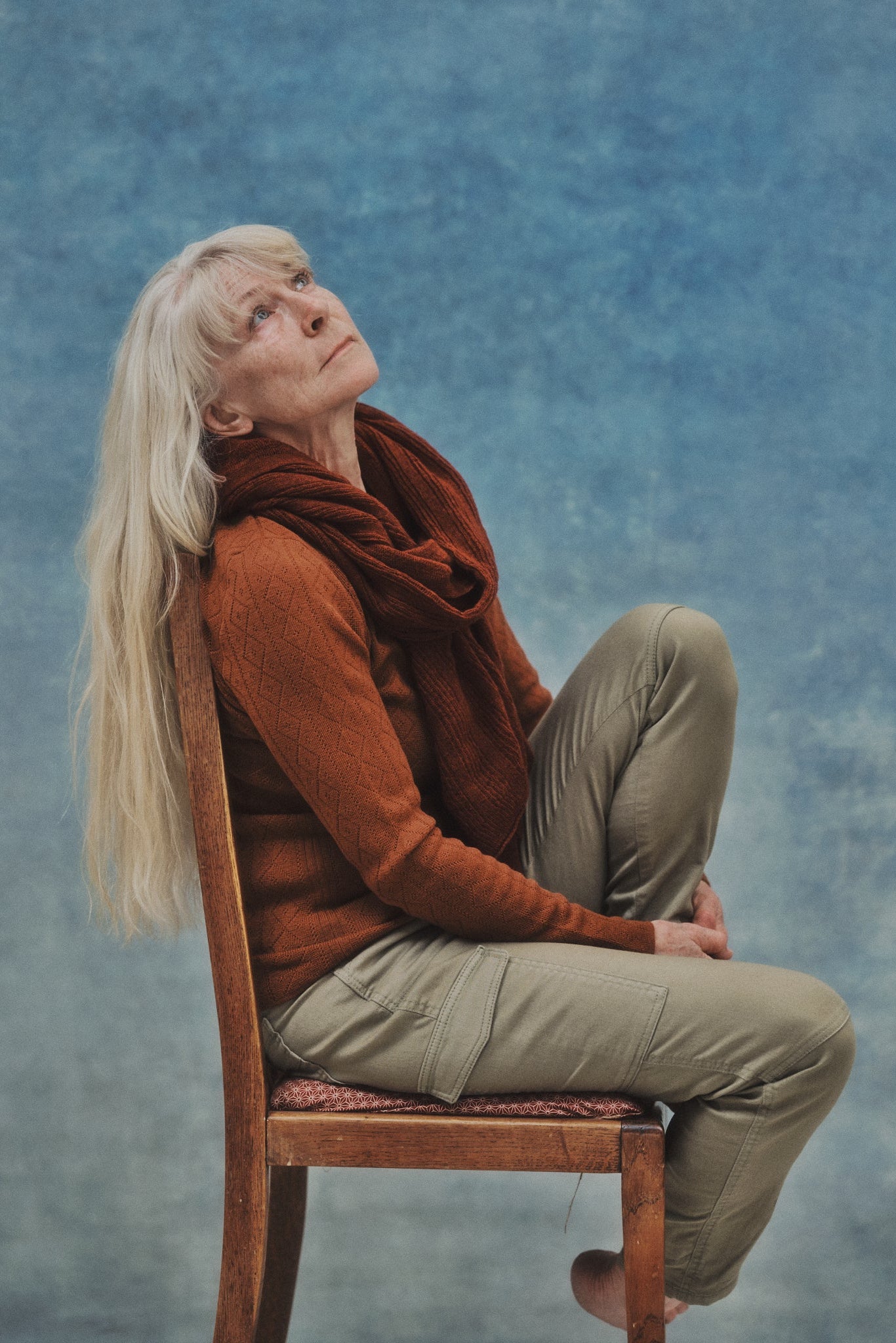 'Tricot de Peau' Fine Merino Base Layer in Chestnut