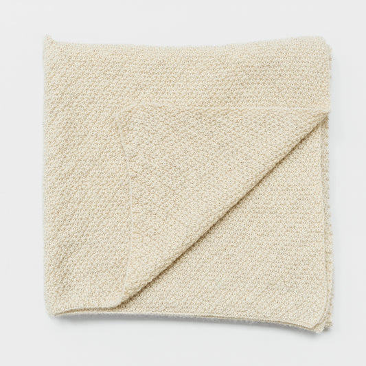 Hollins British Wool Blanket in Ecru