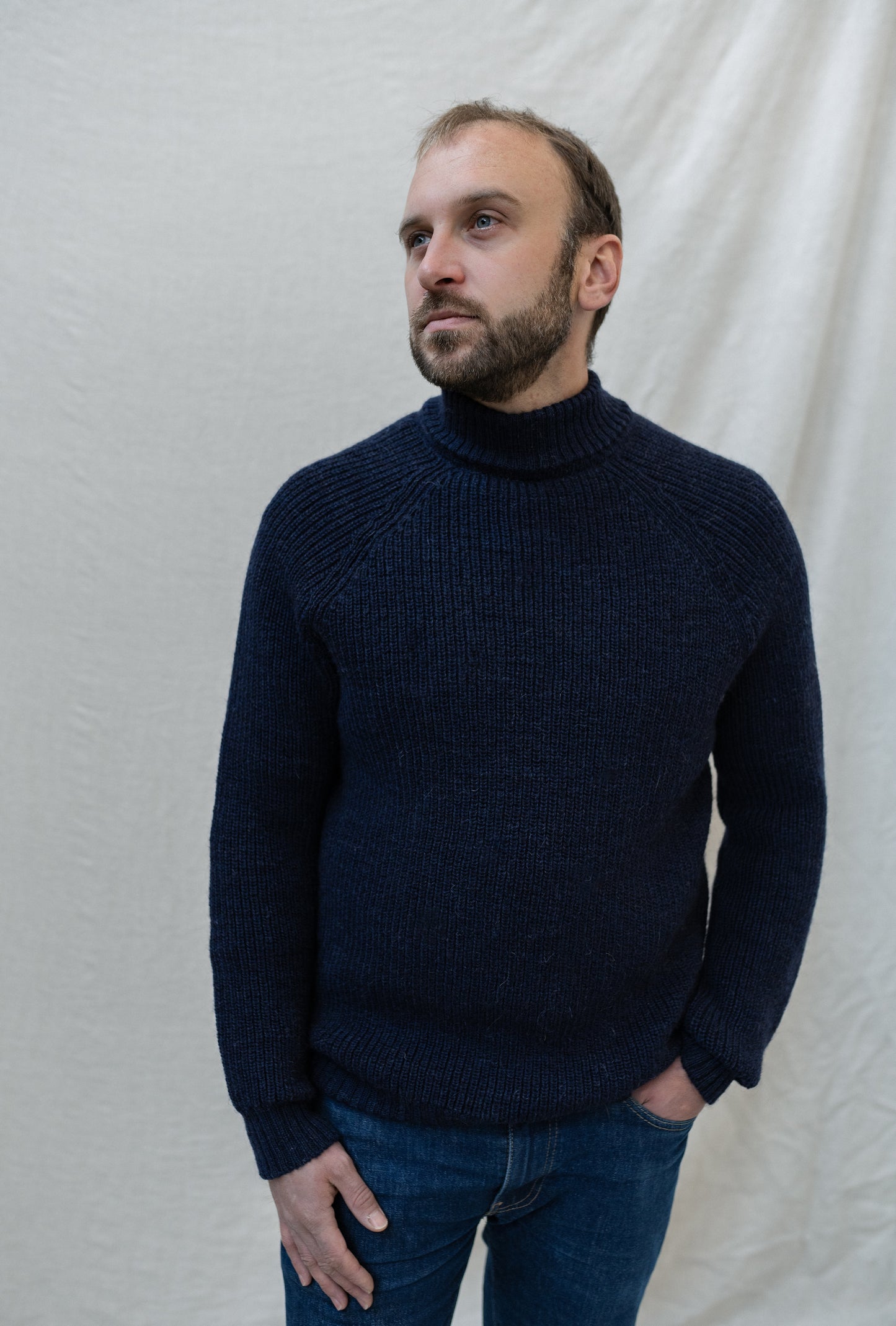 Olann Sweater in Navy