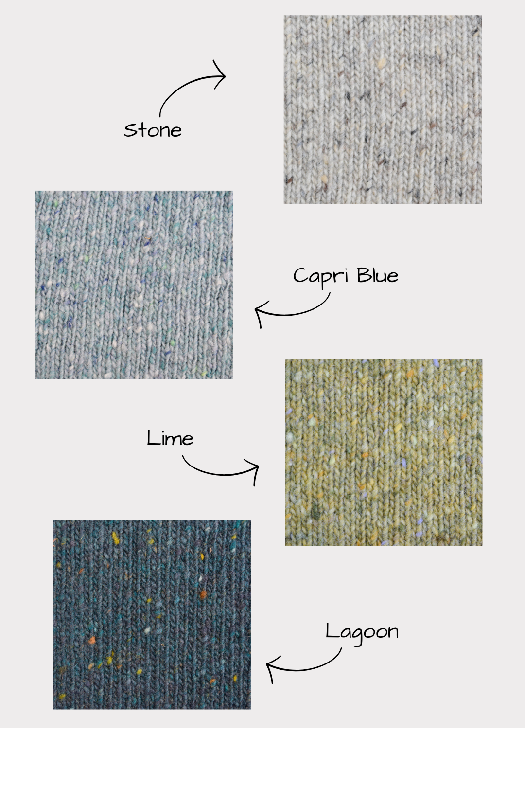 The Lawson Donegal Merino Wool Vest in Capri Blue