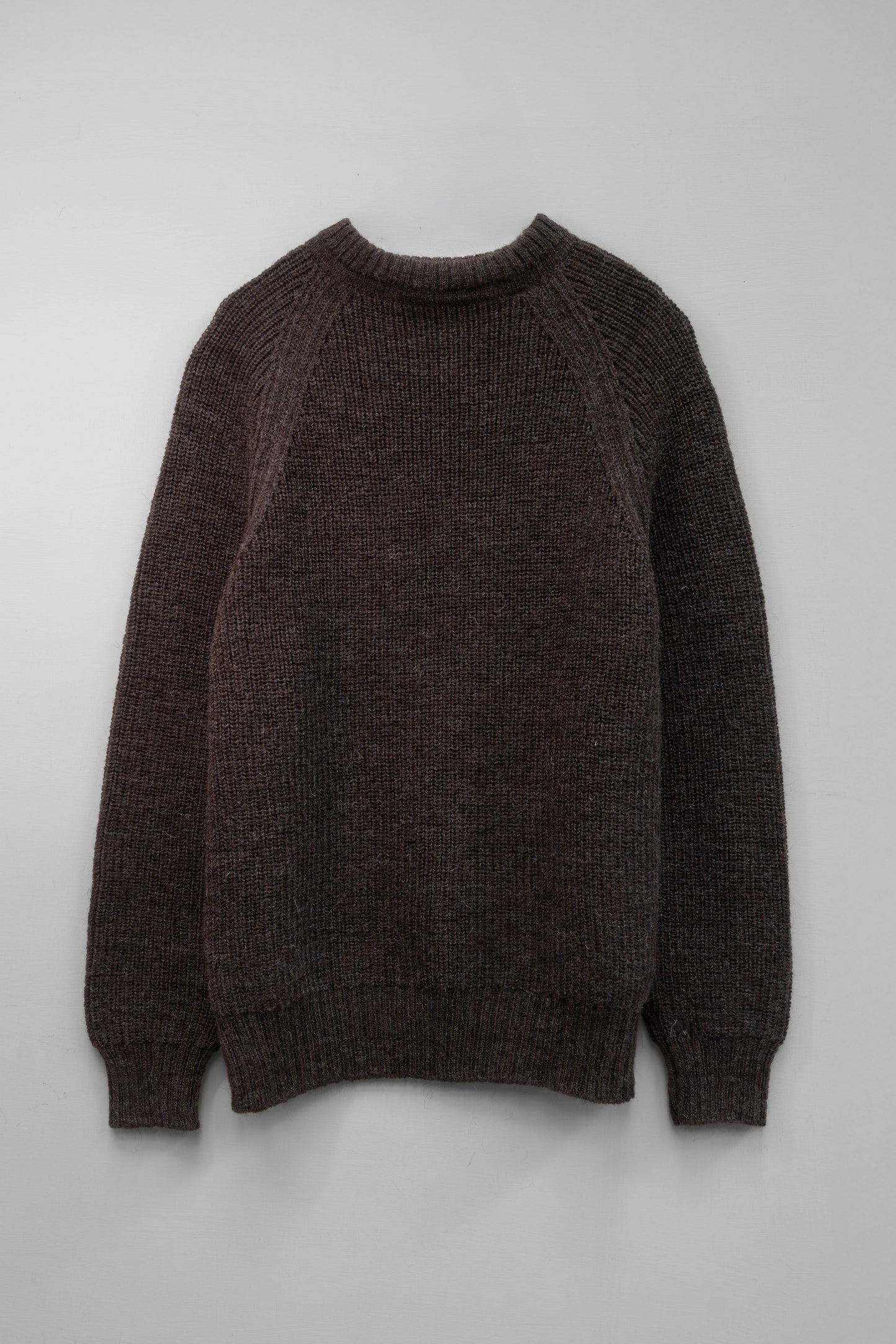 The Olann British Wool Sweater in Peat
