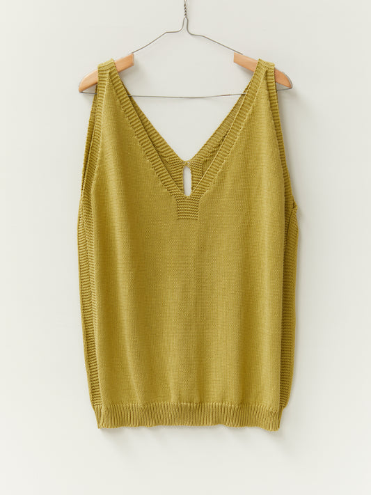 Organic Cotton Vest - Olive