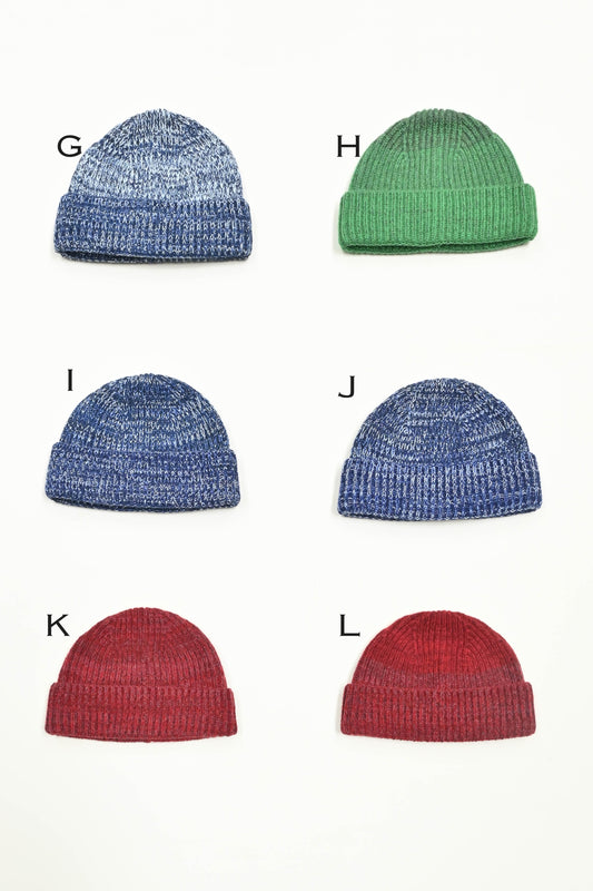 Merino and Cashmere Wool Beanie Hat - Sample Colour