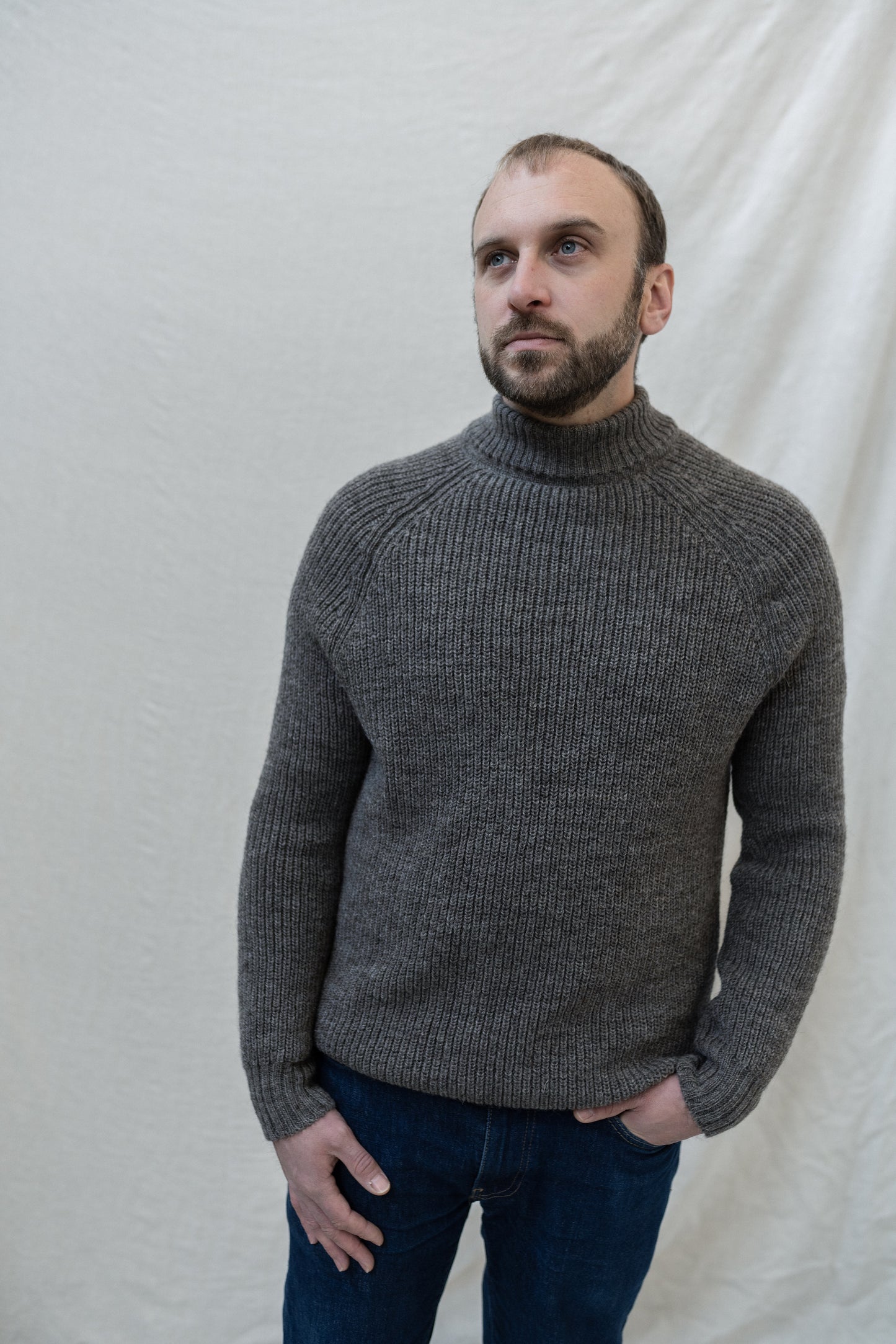 Olann Sweater in Warm Grey