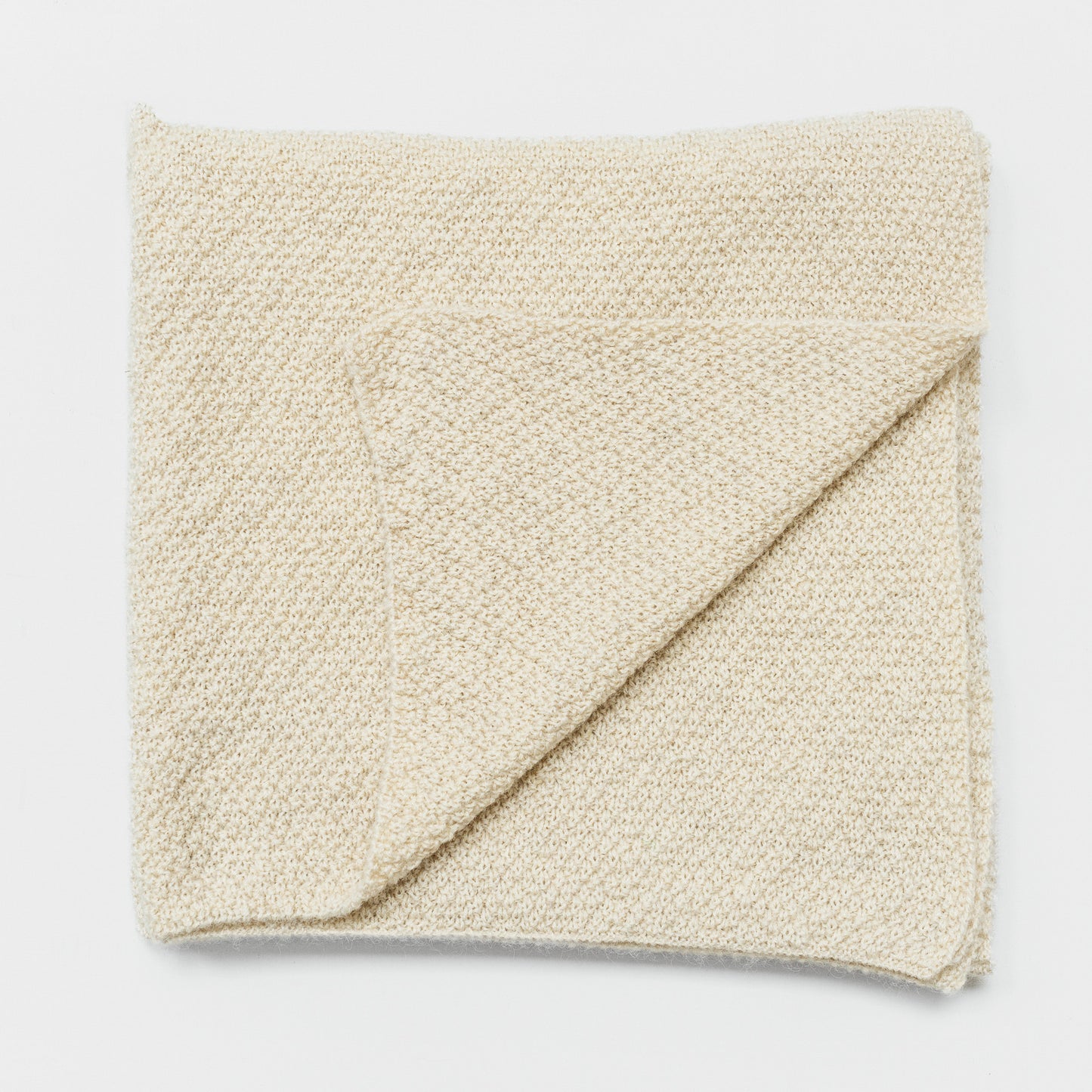 Hollins British Wool Blanket in Ecru